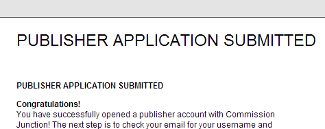 最新申请CJ联盟禧介广告联盟中文图文教程