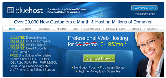 最新BlueHost主机购买图文教程